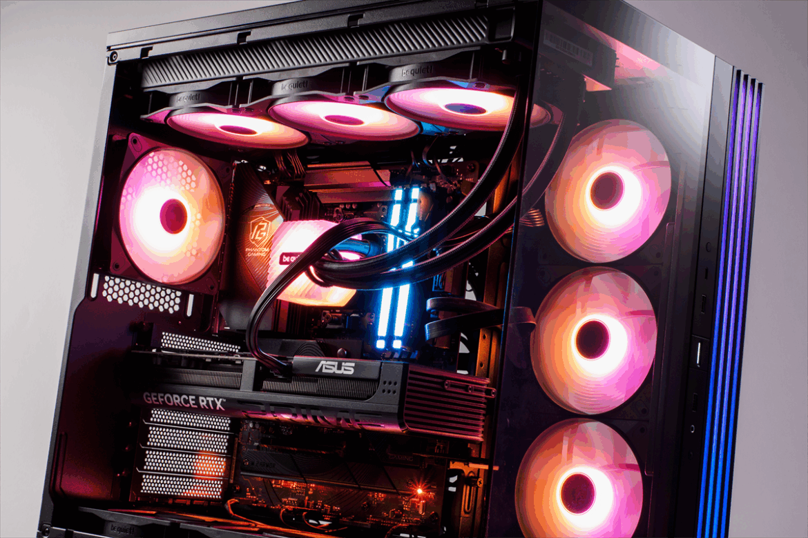 古代ギリシャ語で「光を放つもの」の名を冠す、9800X3D＆RTX 5070のゲーミングPCが美しすぎる (4/5) - ASCII.jp