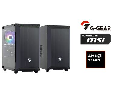 【TSUKUMO】G-GEAR、MSIパーツを中心に採用したゲーミングPC「POWERED BY MSI」のAMD搭載モデルを発売