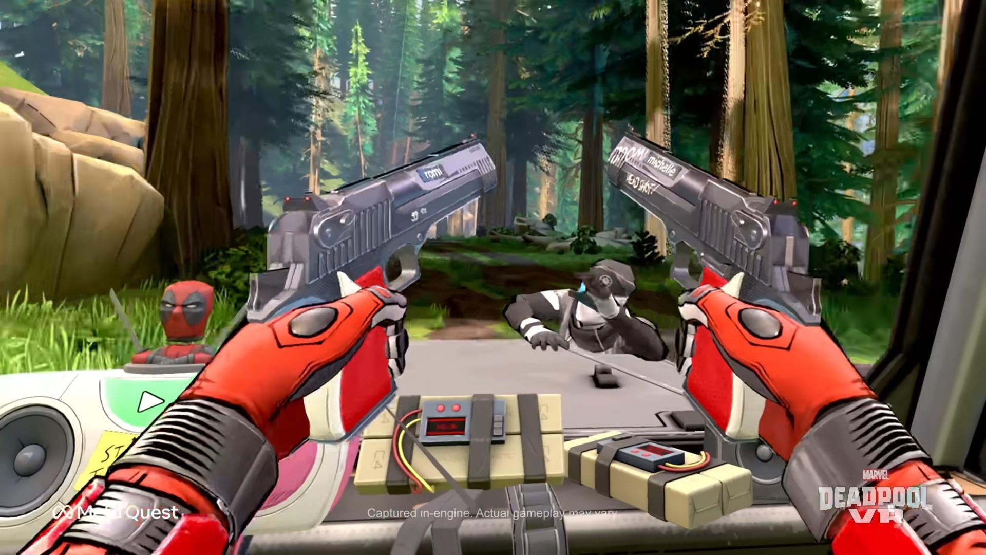 gamescom『デッドプール VR』試遊レポート：デップー視点でしっかり首や四肢を斬り落とされるヤバいゲーム_001