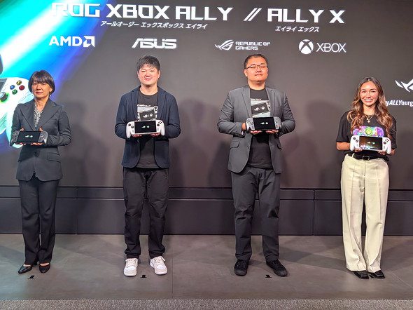 ASUS×XboxのポータブルゲーミングPC「ROG Xbox Ally」は10月16日発売　8万9800円から