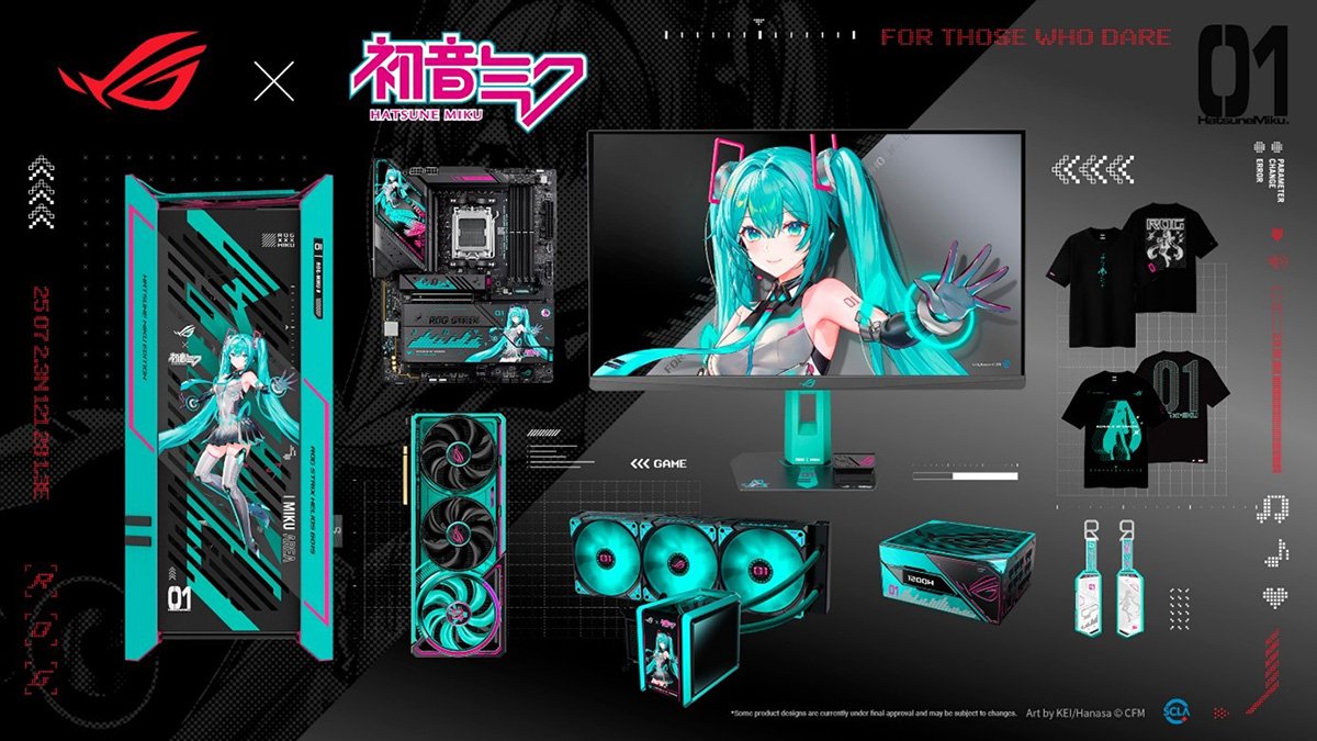 ROG×初音ミクエディション」コレクション