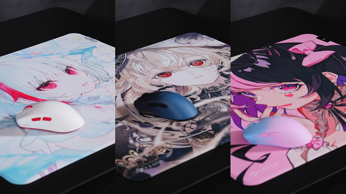 REJECT Gaming Mousepad FENON XL SOFT × REJECT VTuber