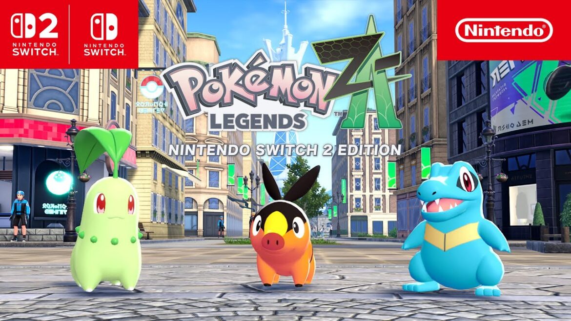Pokémon LEGENDS Z-A Nintendo Switch 2 Edition CM ミアレシティの冒険篇