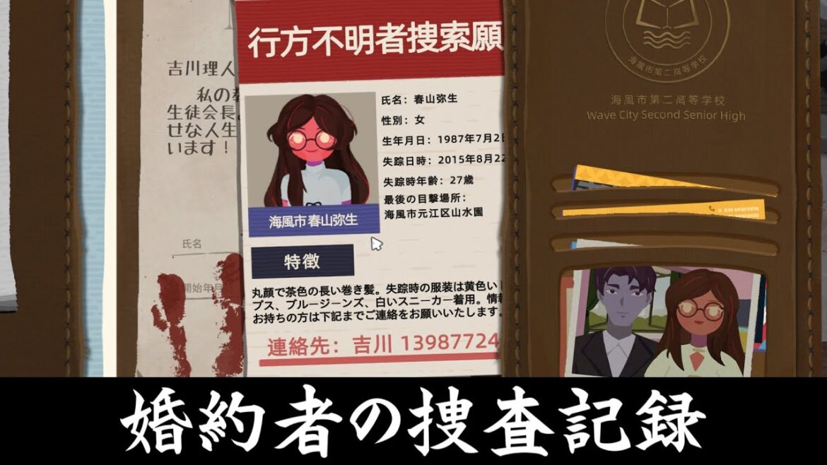 手帳に残された手がかりを元に事件の真相を突き止めるゲーム【彼女の日記】2冊目 手帳に残された手がかりを元に事件の真相を突き止めるゲーム【彼女の日記】2冊目