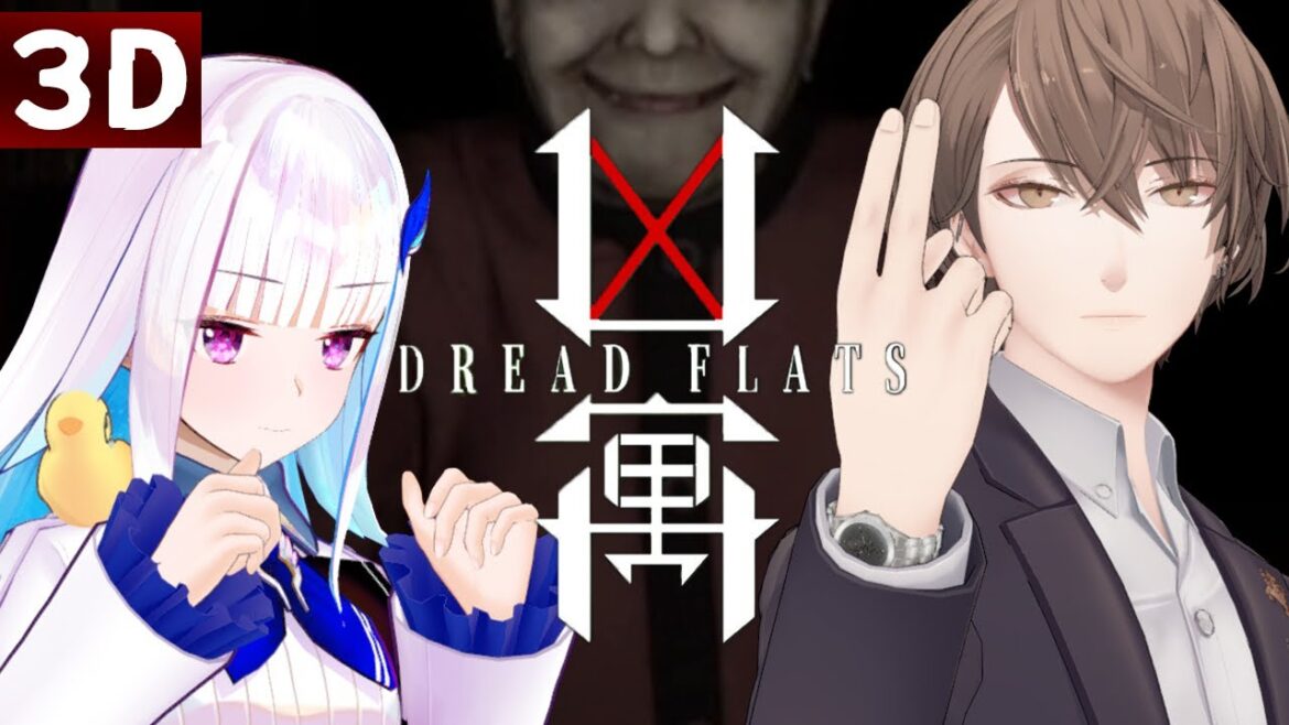 3D配信でめっちゃ怖いホラゲをクリアしないと告知できない双龍会【にじさんじ/リゼ・ヘルエスタ/加賀美ハヤト】