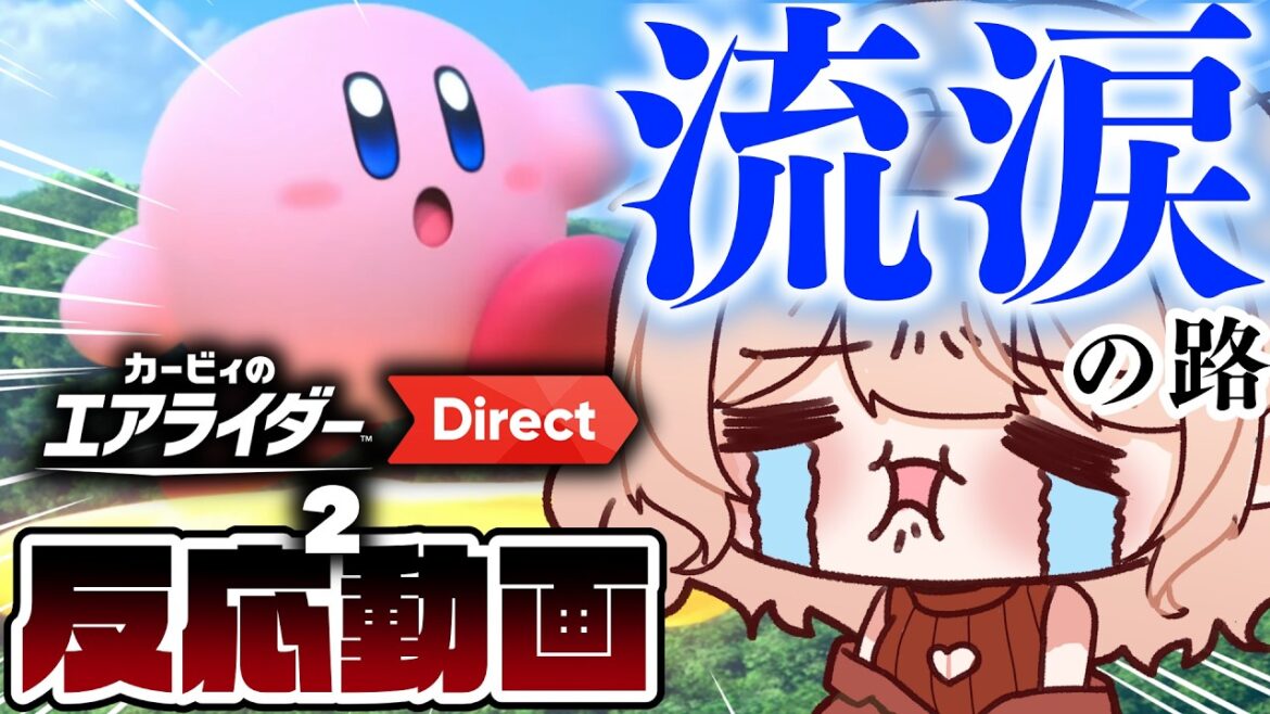 【エアライダーダイレクト2反応動画】桜井さんへの感謝で涙と奇声がいっぱいの動画【音量注意/kirby Air Riders direct reaction】 【エアライダーダイレクト2反応動画】桜井さんへの感謝で涙と奇声がいっぱいの動画【音量注意/kirby Air Riders direct reaction】