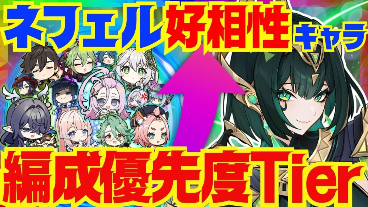 【原神】ネフェル編成には誰を優先して入れるべき?好相性キャラを優先度順に完全解説!編成の採用理由や、立ち回りに関してもお話しします【ずんだもん】 【原神】ネフェル編成には誰を優先して入れるべき?好相性キャラを優先度順に完全解説!編成の採用理由や、立ち回りに関してもお話しします【ずんだもん】