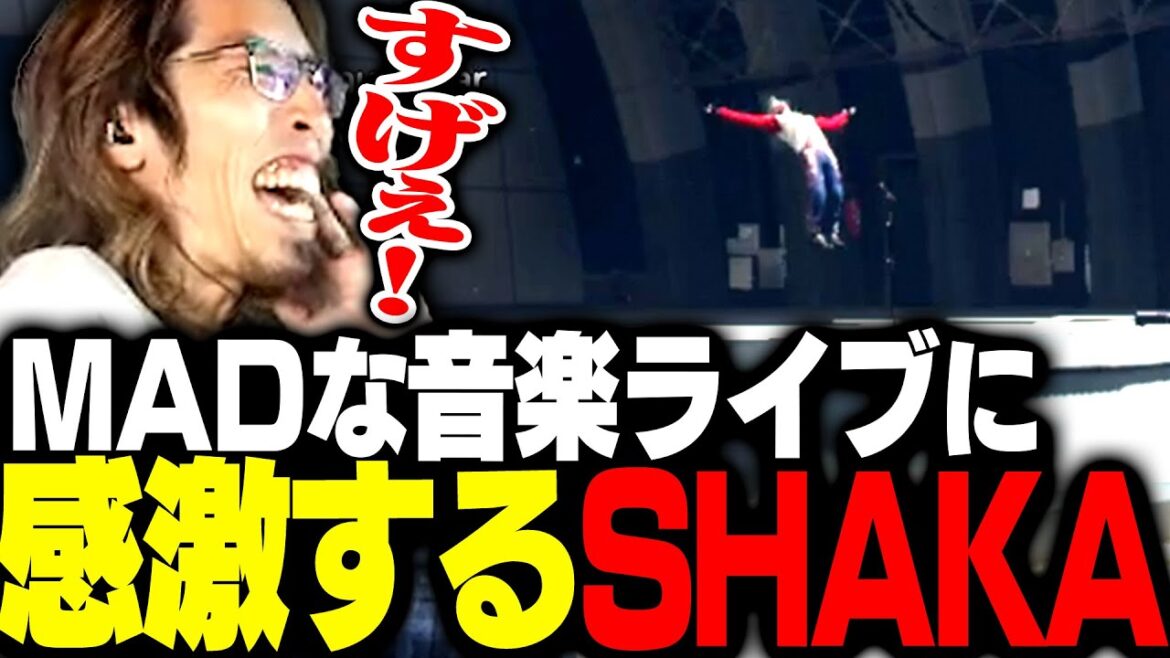 とにかく凄すぎた配信者達のMADな音楽ライブに感動するSHAKA【MADTOWN】 とにかく凄すぎた配信者達のMADな音楽ライブに感動するSHAKA【MADTOWN】