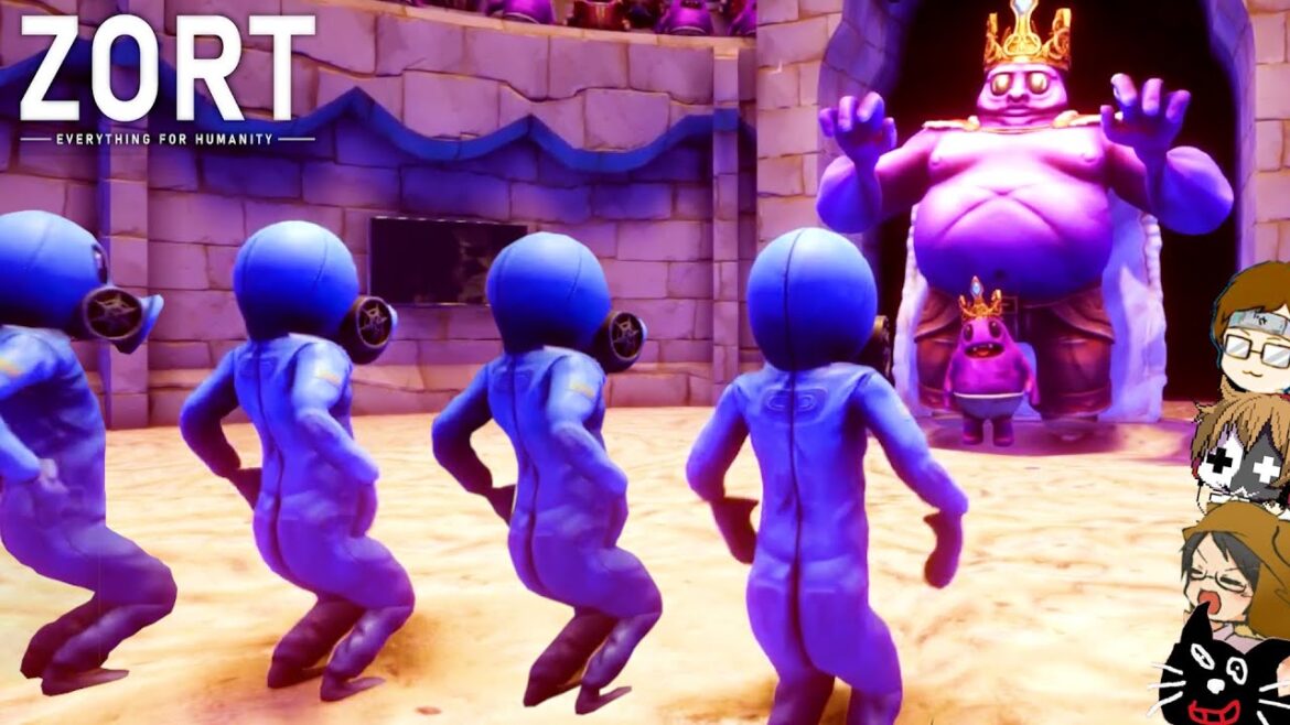 【4人実況】ゲーム側が悪ふざけしすぎの笑える名作ホラーゲーム『 ZORT 』 【4人実況】ゲーム側が悪ふざけしすぎの笑える名作ホラーゲーム『 ZORT 』