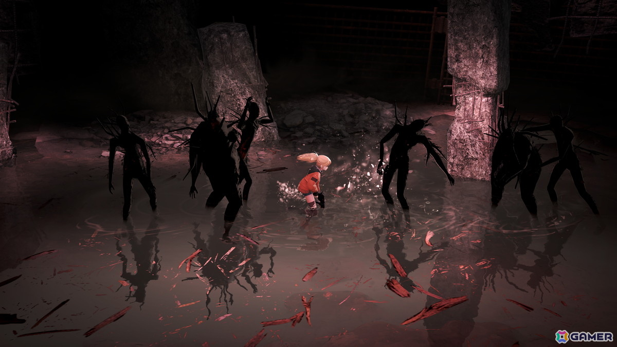 冥界を探索するサバイバルホラーシューター「バカなポリーは鬼となって」がPS5/PS4/Xbox Series X|S/Steamで10月29日0時より配信!の画像