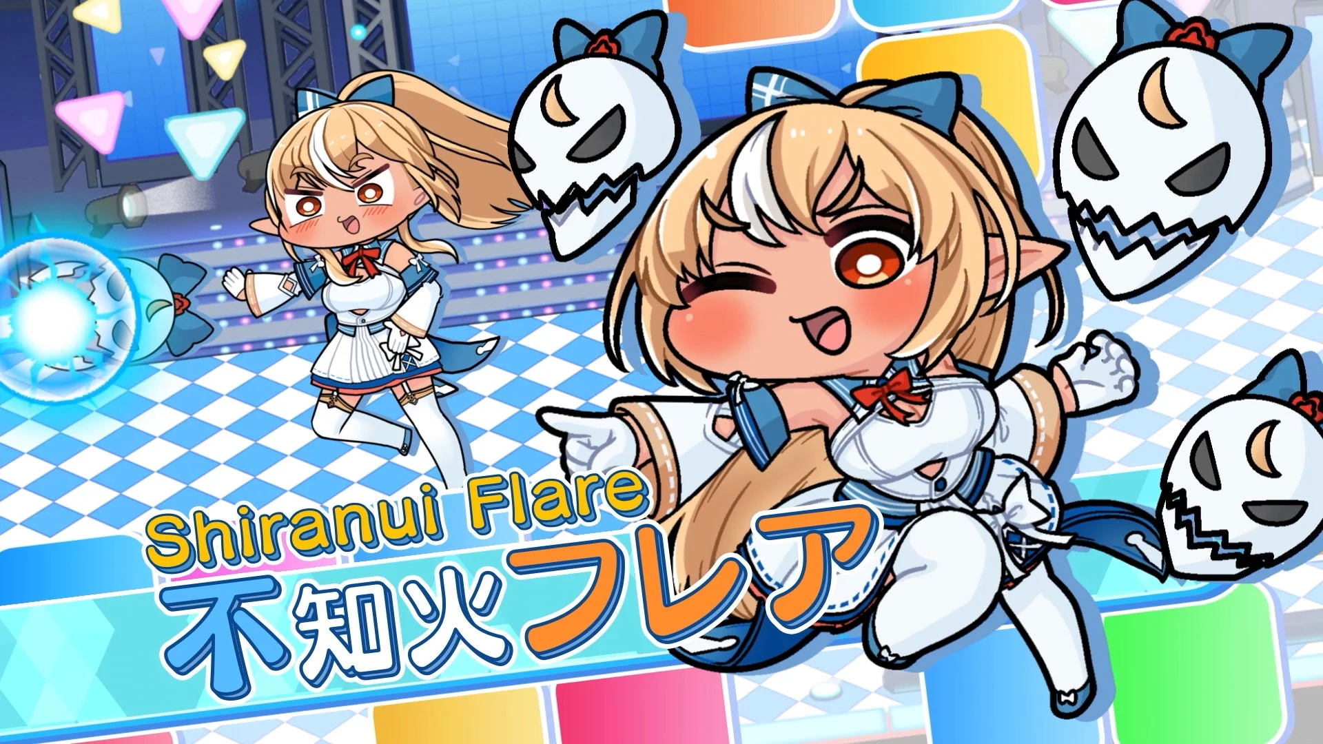 不知火フレアのゲーム内キャラクタービジュアル