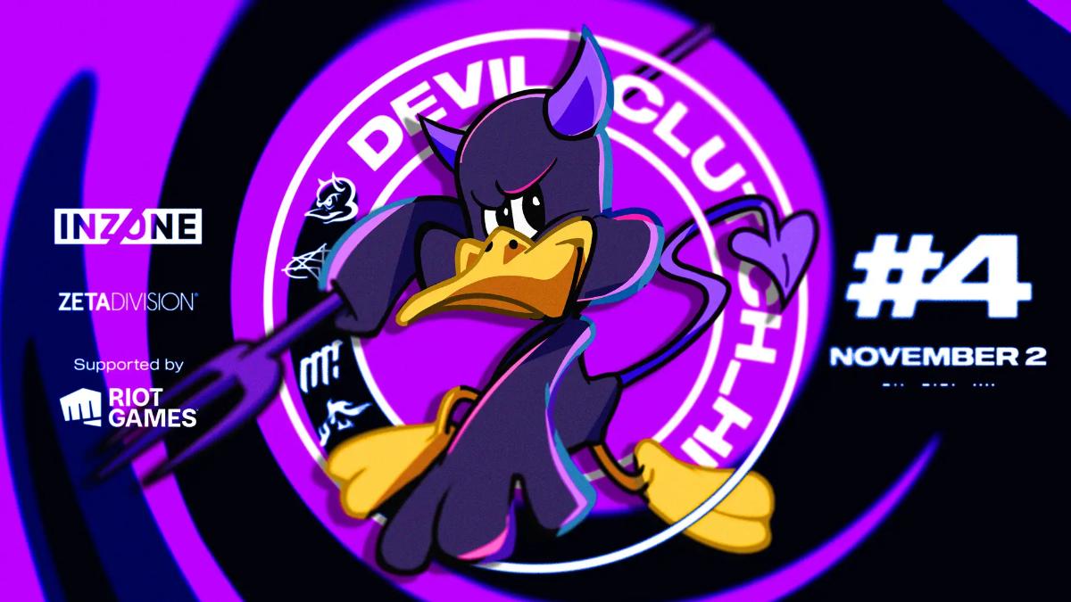 「Devil Clutch杯 #4 Supported by Riot Games」が11月2日に開催