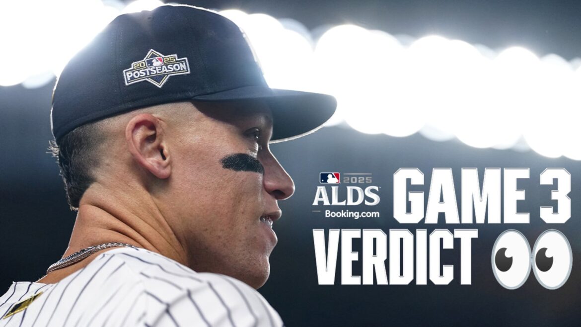 Aaron Judge’s INCREDIBLE game in ALDS Game 3 | 10/07/2025 Aaron Judge's INCREDIBLE game in ALDS Game 3 | 10/07/2025
