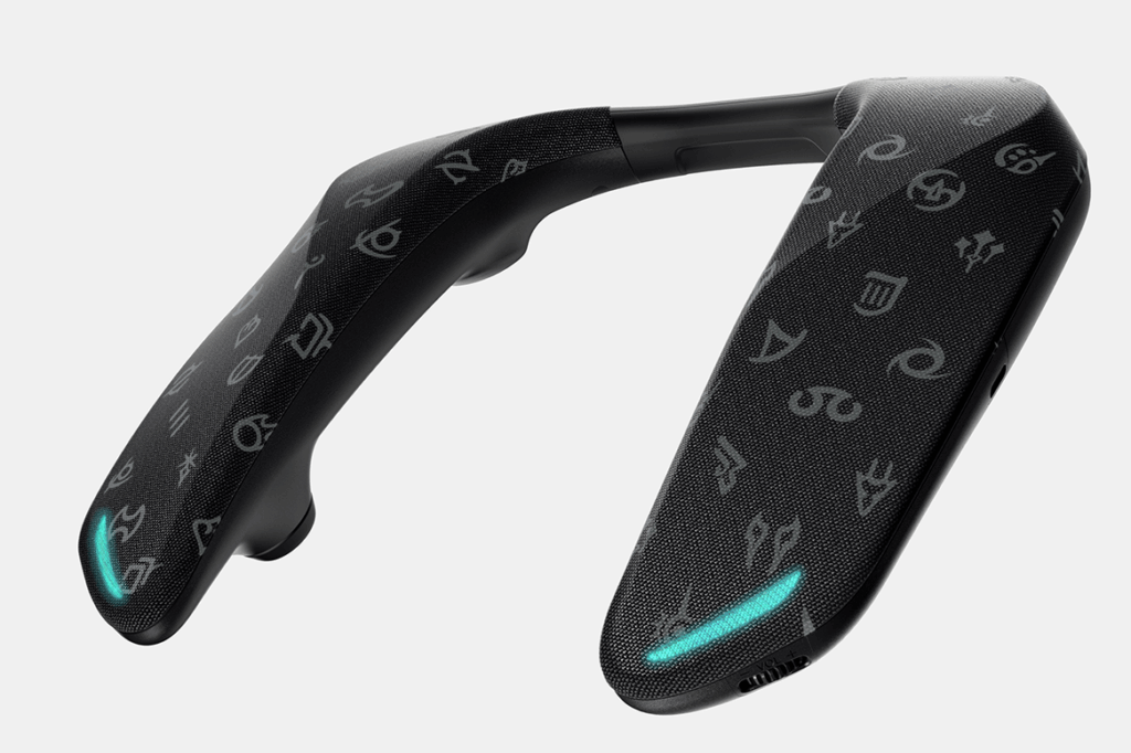 FFXIVとパナソニックのゲーミングネックスピーカーがコラボ。送信器はメテオをイメージ – AV Watch FFXIVとパナソニックのゲーミングネックスピーカーがコラボ。送信器はメテオをイメージ - AV Watch