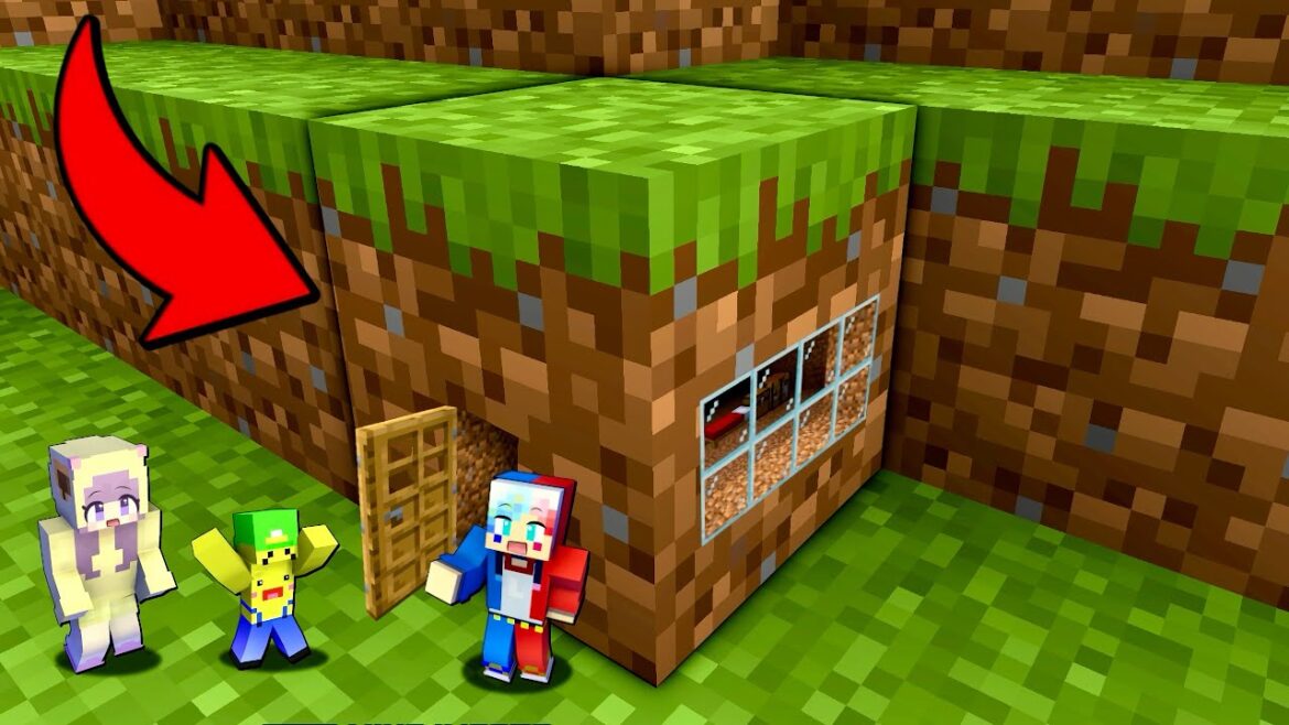 小さくなってブロックの中に入ってみた結果…⁉️🧱【マイクラ マインクラフト】ぽっぴんず 小さくなってブロックの中に入ってみた結果…⁉️🧱【マイクラ マインクラフト】ぽっぴんず