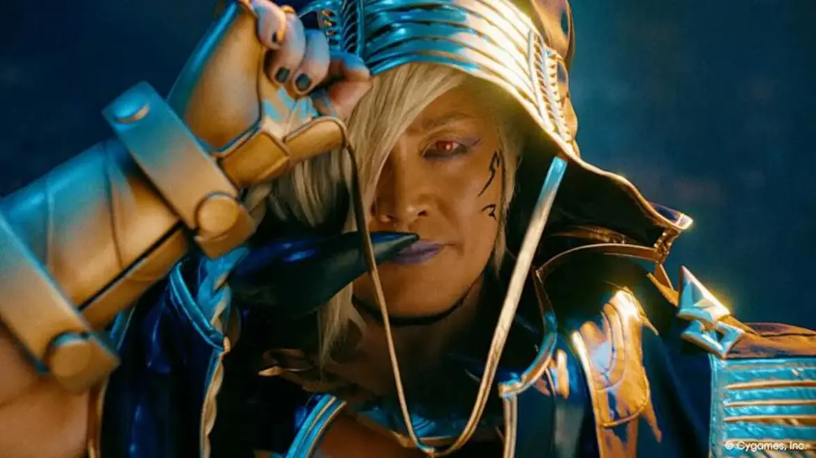 23日から配信される「グランブルーファンタジー」のベルゼバブに扮した棚橋（C） Cygames， Inc. - スポニチ Sponichi Annex