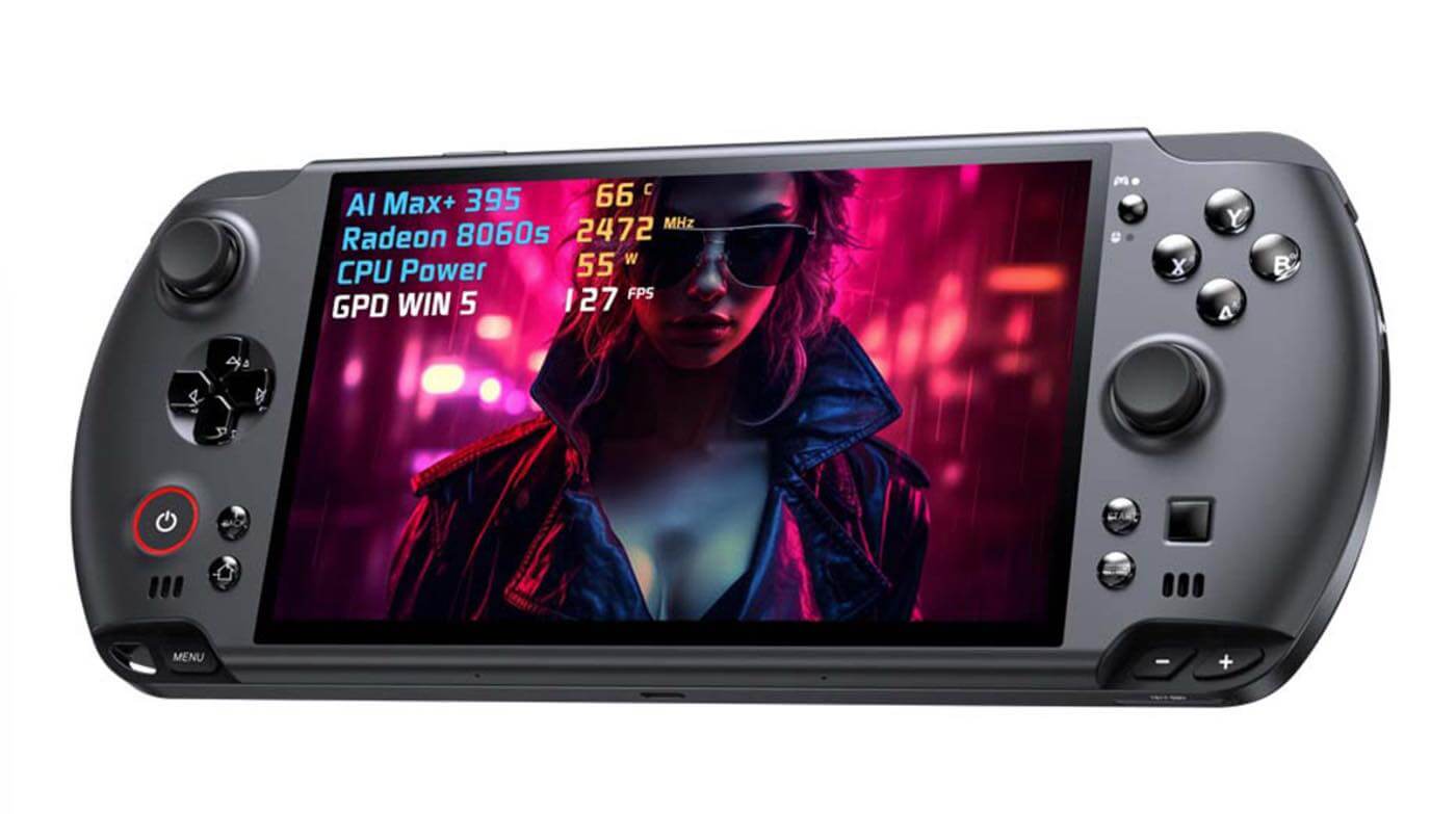 AMD Ryzen AI搭載ポータブルゲーミングPC「GPD WIN 5」、12月上旬より順次販売開始