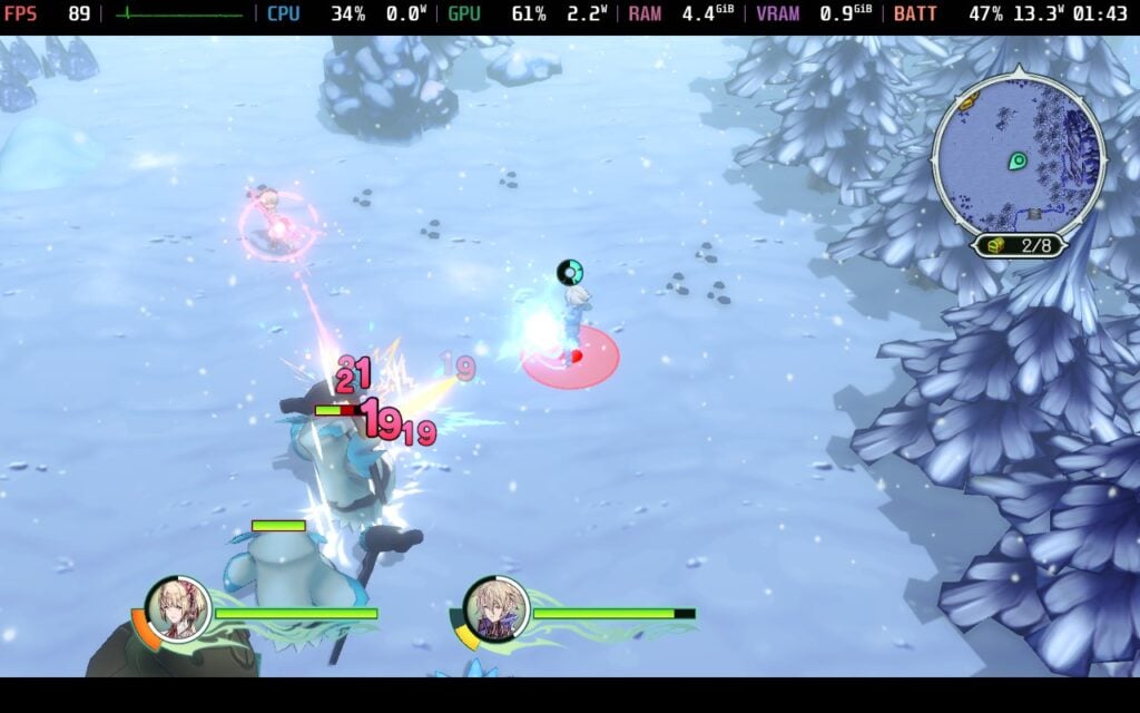 Trinity Trigger on Steam Deck