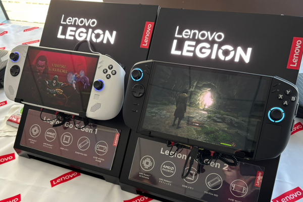 レノボ、新型ポータブルゲーミングPC「Legion Go Gen 2」「Legion Go S」 12月12日発売 レノボ、新型ポータブルゲーミングPC「Legion Go Gen 2」「Legion Go S」 12月12日発売