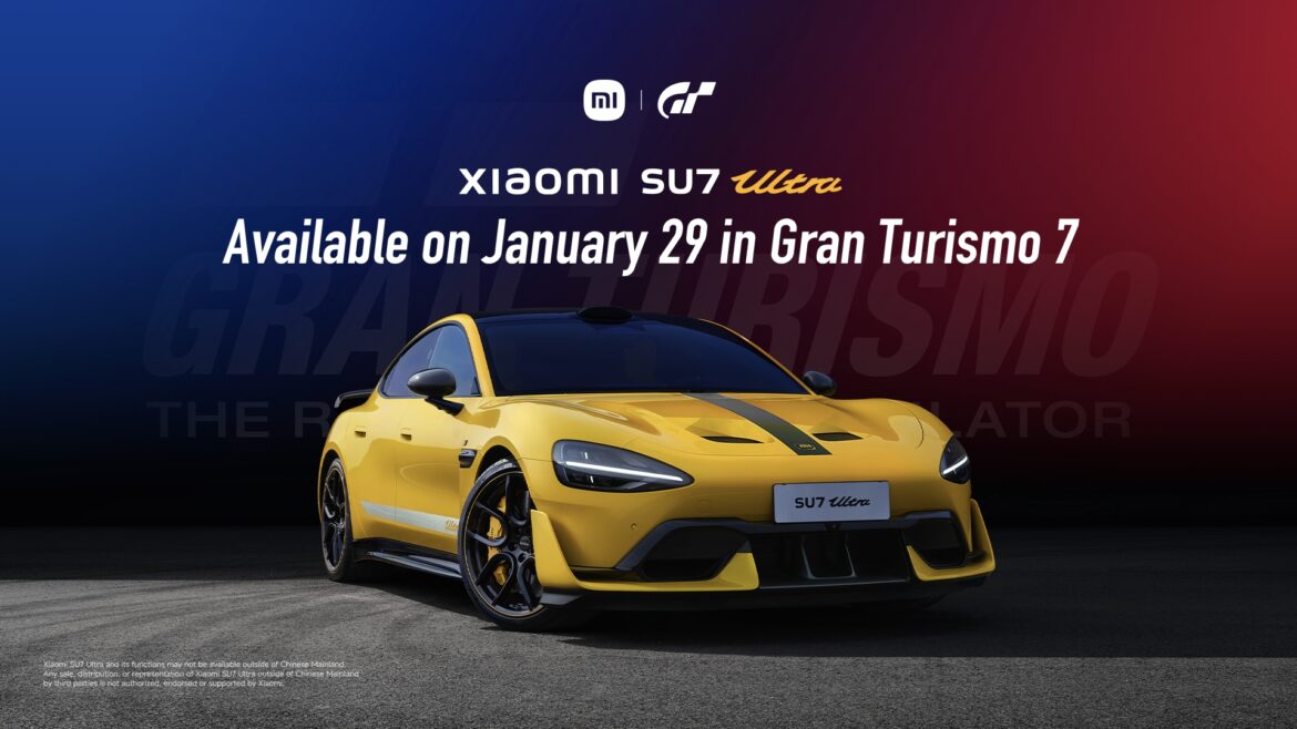 シャオミのEV「Xiaomi SU7 Ultra」がグランツーリスモ7に登場、29日のアップデートから - ケータイ Watch