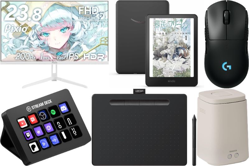 Amazon初売りセールが1月3日より開始。Fire TVスティックやKindle電子書籍リーダーなどがセール中。福袋も登場 – 電ファミニコゲーマー article-thumbnail-260103b