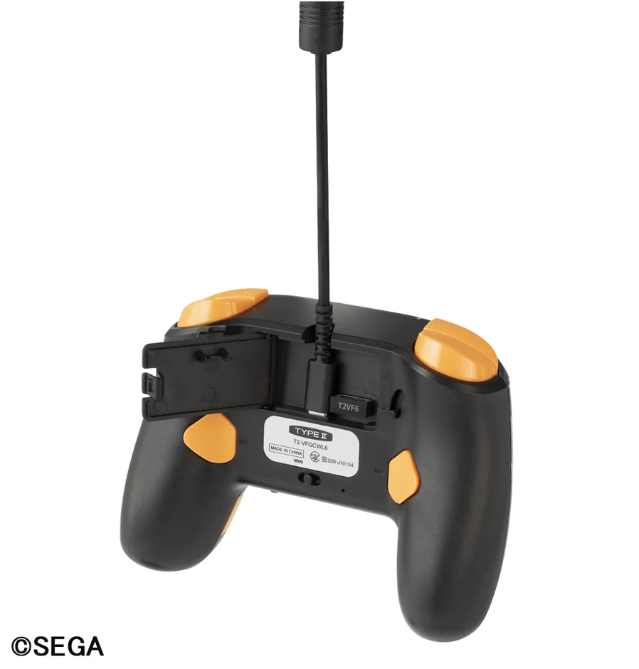 バーチャファイター ゲーミングコントローラー PRO-6 のケーブルロック機構