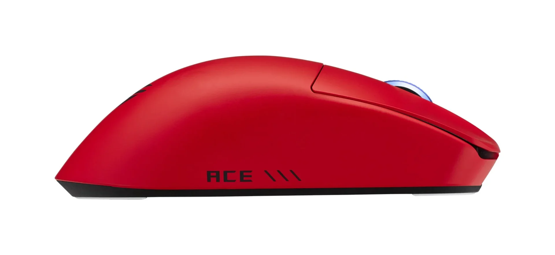 ROG Harpe II Ace Gaming Mouse Lava Redの右側面