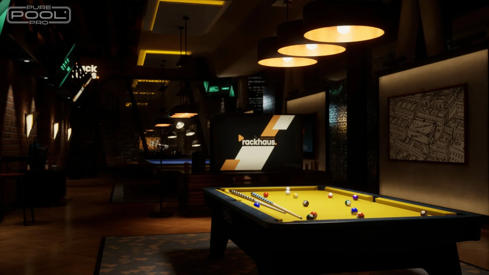 スタイリッシュな屋上クラブ「Rackhaus」の会場風景