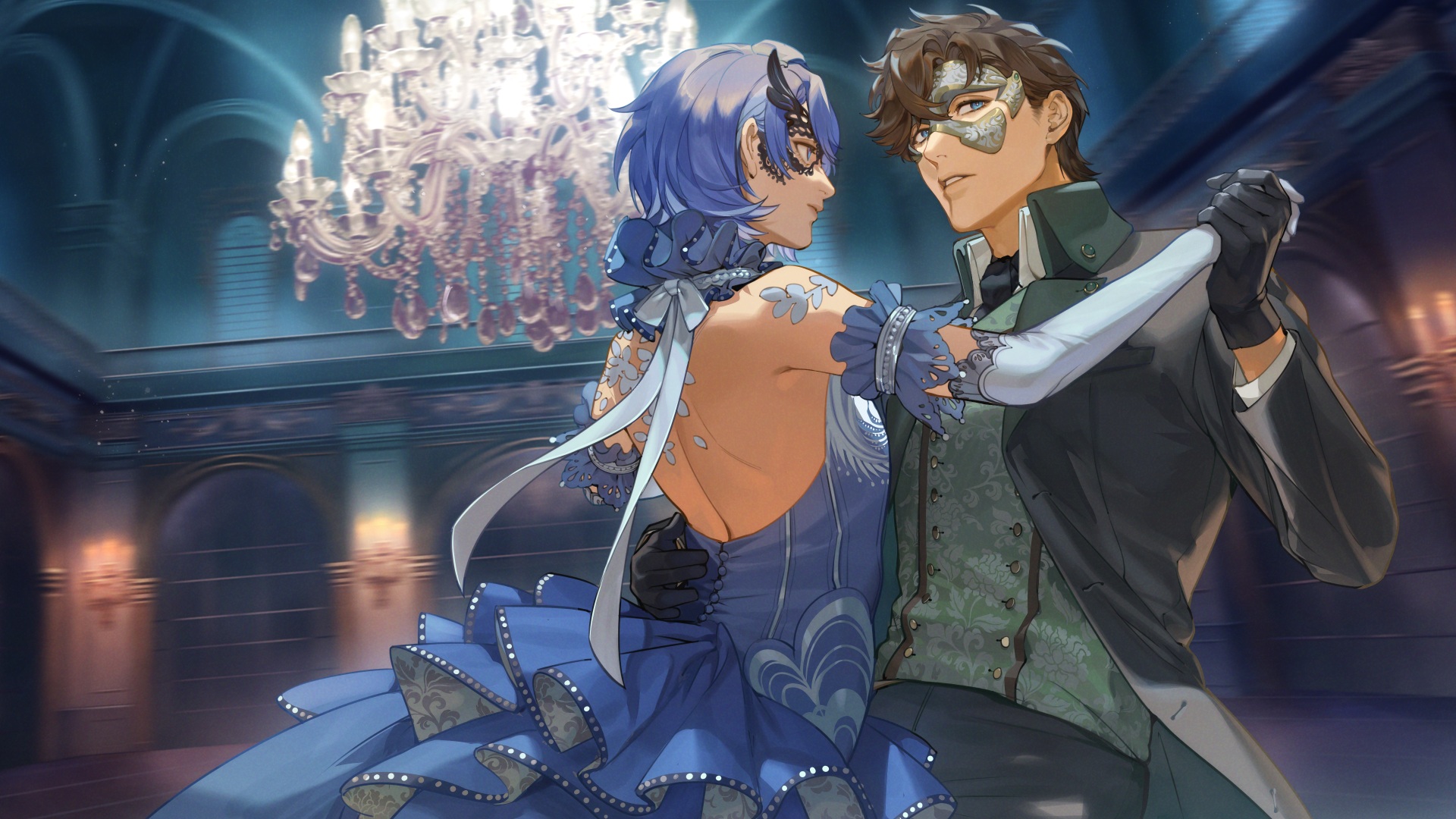 『DUSK INDEX: GION』レビュー・評価・感想。1本で2組のバディを味わえて2度おいしいサスペンス系ビジュアルノベル_010