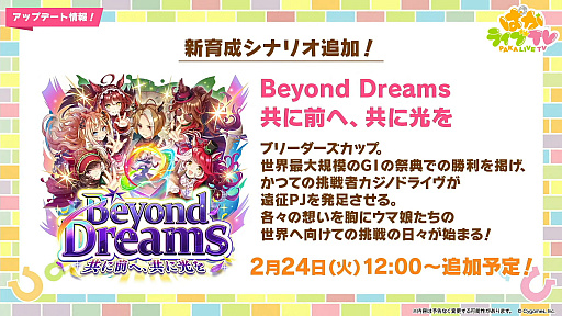 画像ギャラリー No.011のサムネイル画像 / ルネの月刊ウマ娘通信第21回:5周年でフォーエバーヤングやマルシュロレーヌなどがウマ娘化。新育成シナリオ「Dreams編」もついに実装