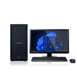 販売モデル例のLEVEL∞ゲーミングPC本体と周辺機器