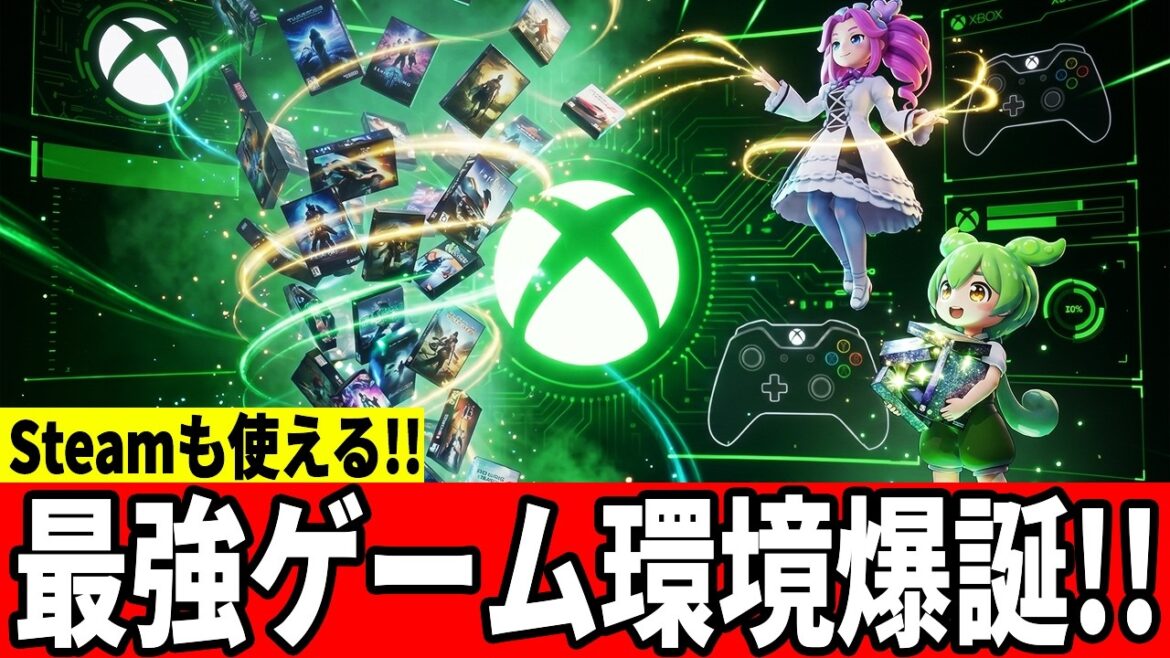 【超朗報】メモリ削減＆FPS向上！Xbox モード、ついに全PCで利用可能に【ずんだもん】
