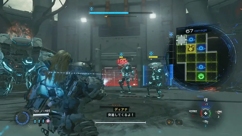 Pragmata プラグマタ 攻略 複数の敵とのバトル