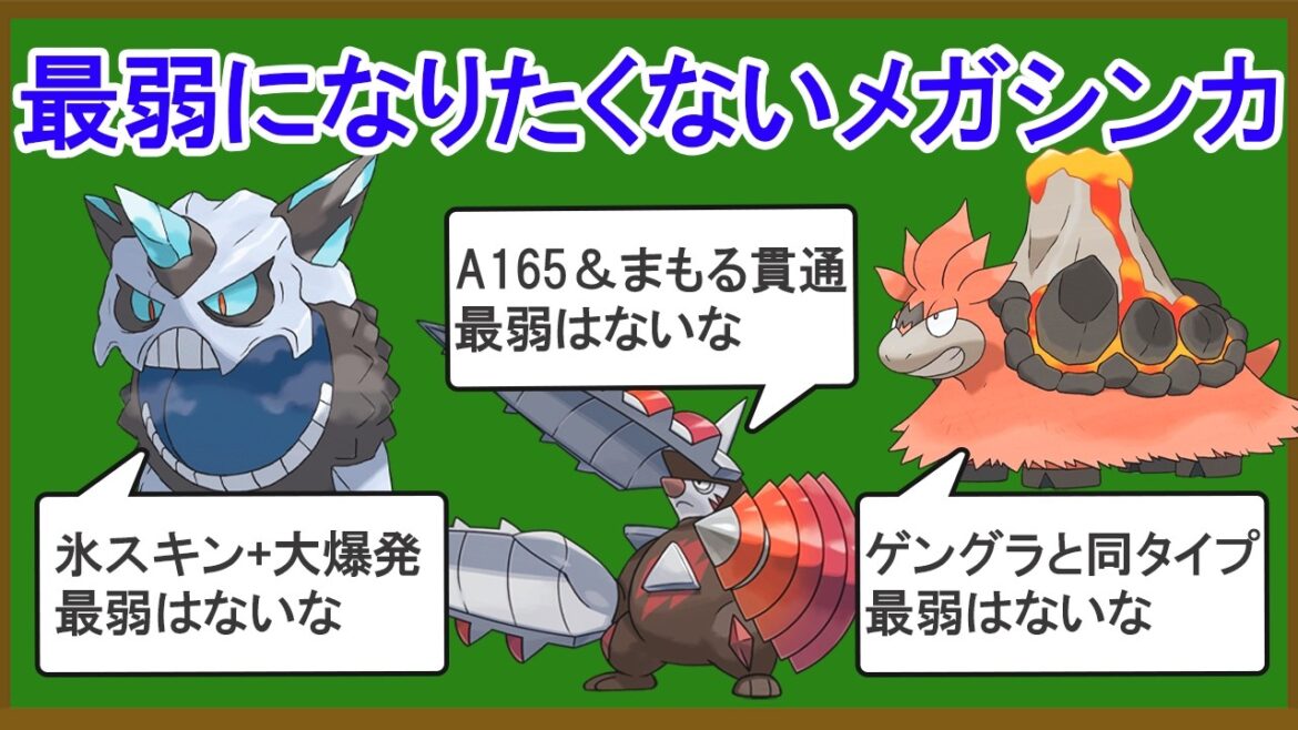 【シーズン1】無能なメガシンカランキングTOP10 【シーズン1】無能なメガシンカランキングTOP10