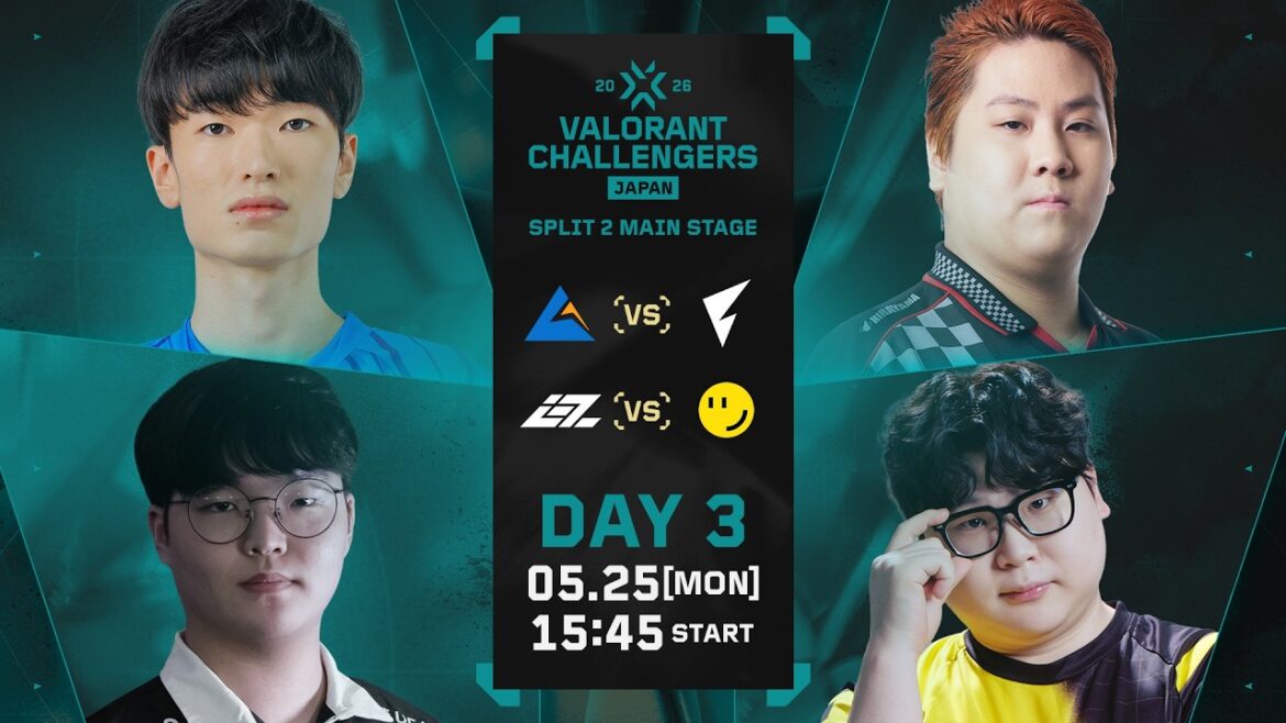 VALORANT Challengers Japan 2026 Split 2 Main Stage Day 3 VALORANT Challengers Japan 2026 Split 2 Main Stage Day 3
