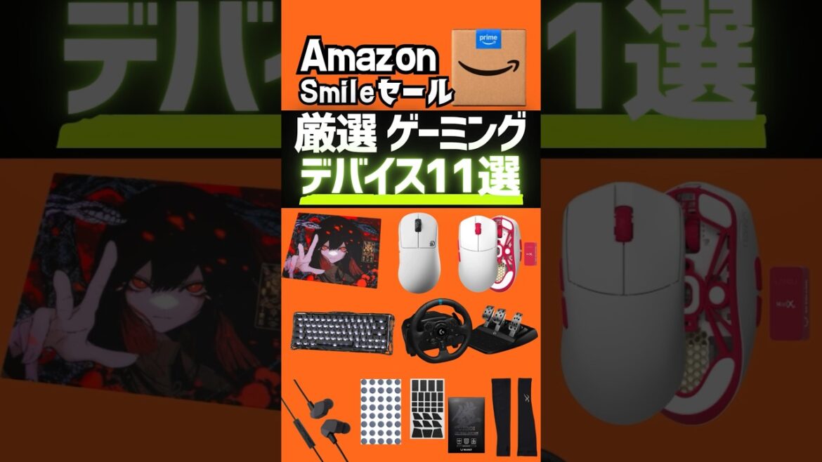 【厳選11選】ゲーミングデバイスおすすめ11選。AmazonスマイルSale【5/27(水)～6/2(火)】 #ゲーミングデバイス #amazonセール #valorant #apexlegends