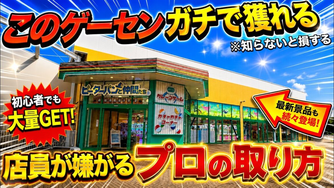 【クレーンゲーム】知らないとガチで損するプロの取り方!今までの取り方ではダメ!東京で今一番獲れるゲーセンがやばすぎた 【クレーンゲーム】知らないとガチで損するプロの取り方!今までの取り方ではダメ!東京で今一番獲れるゲーセンがやばすぎた