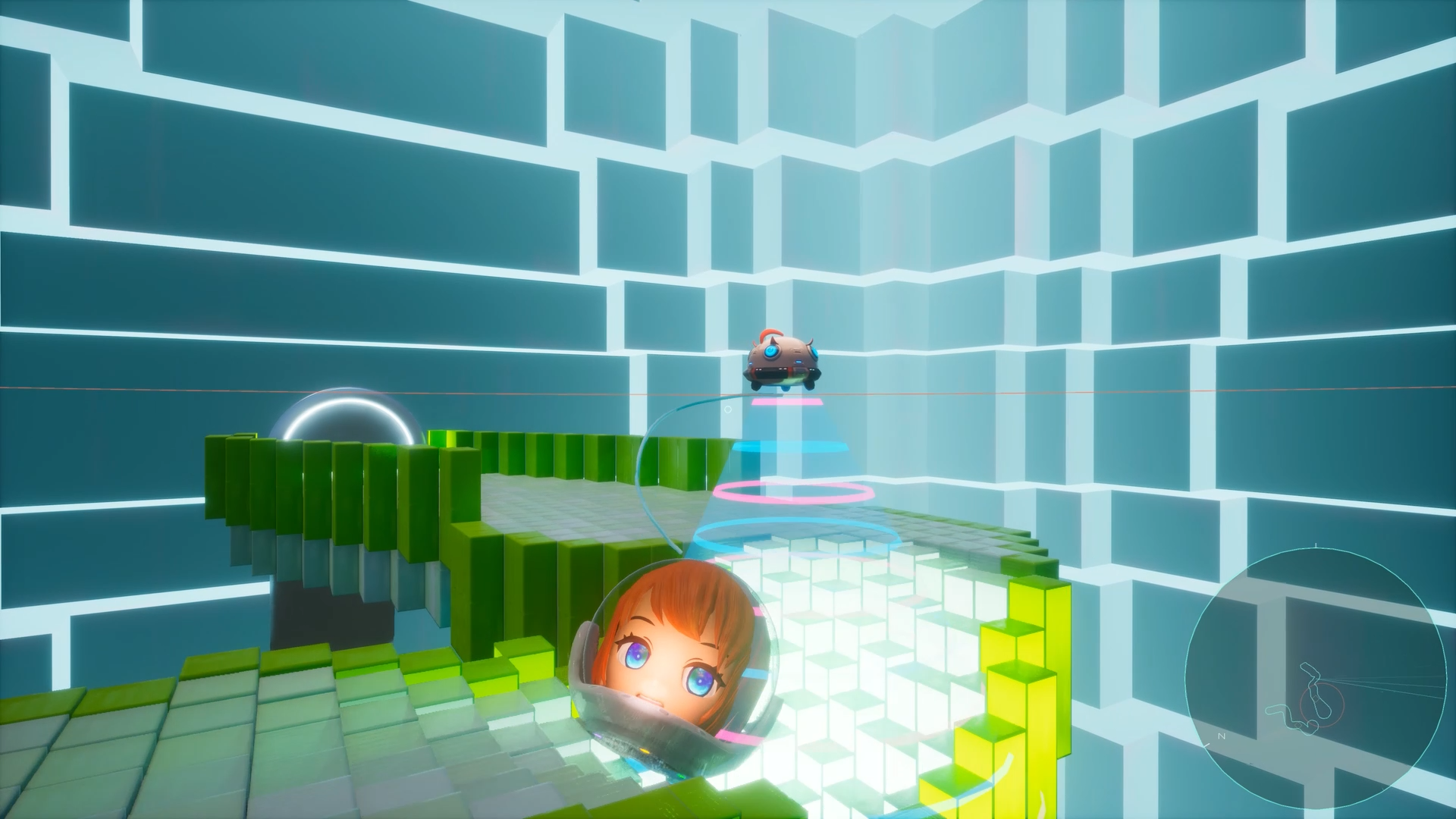 生首を重力で転がす3D物理アクションゲーム『生首コロコロパイロット』Steamストアページが公開
_003