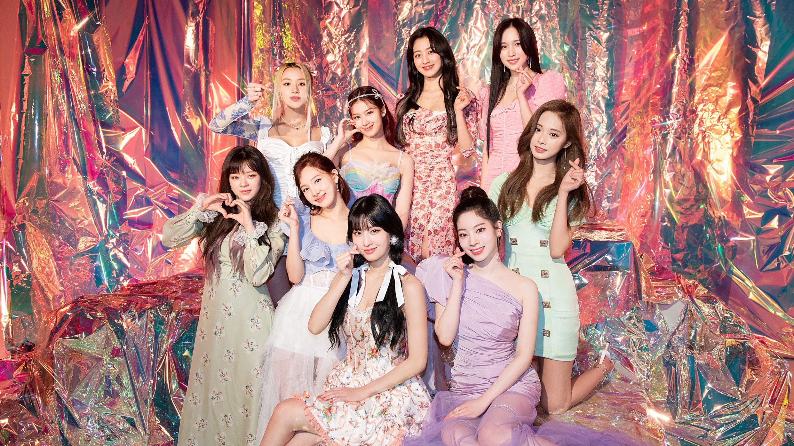 210604 Spotify の更新 TWICE 'Taste of Love' の拡張プレイリスト画像 Kpop WACOCA