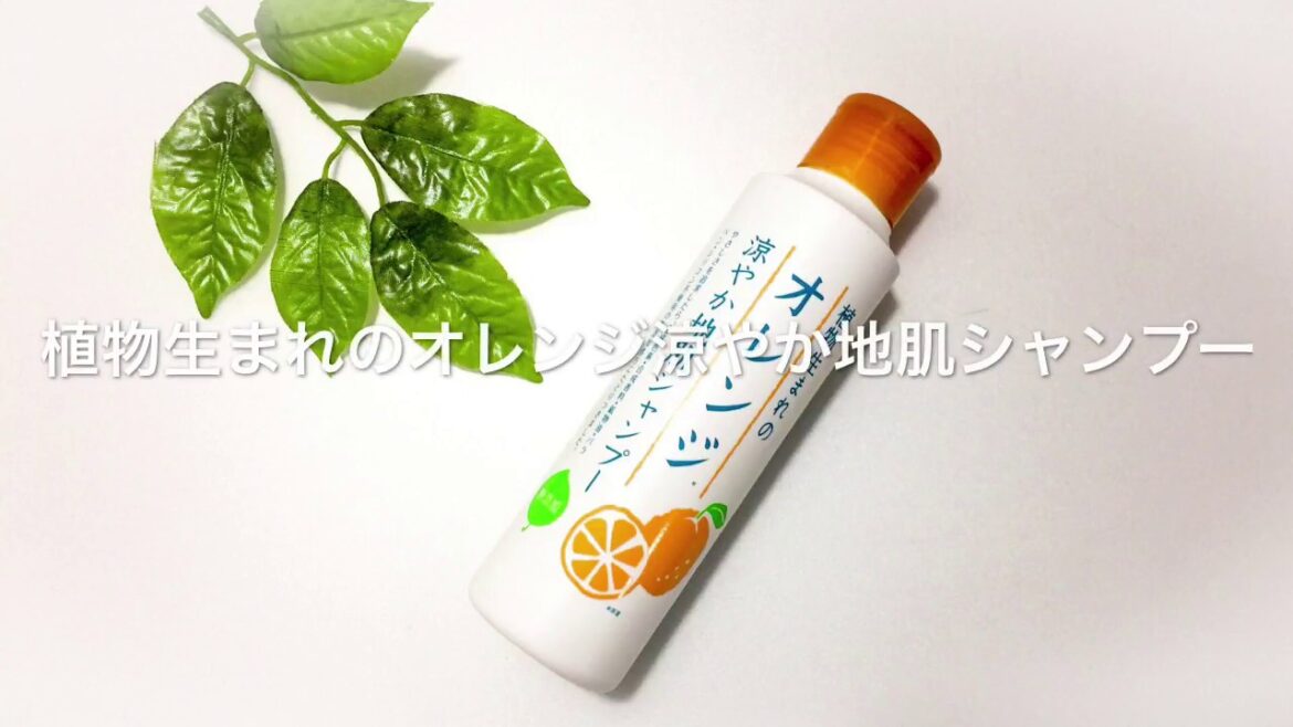 植物生まれのオレンジ涼やか地肌シャンプー