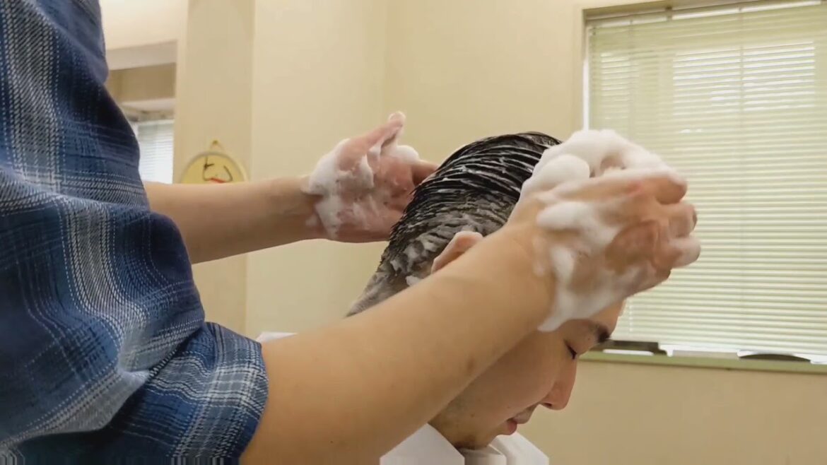 Shampoo 床屋のスタンドシャンプーです ASMR 🧴🚿49 Shampoo 床屋のスタンドシャンプーです ASMR 🧴🚿49