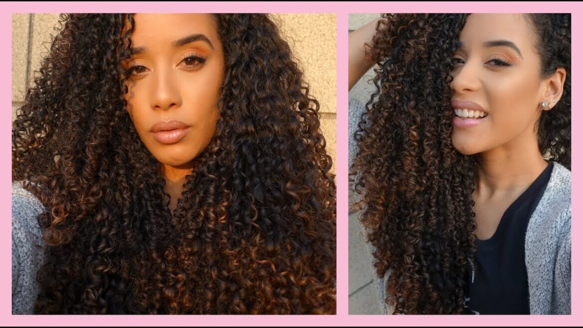 My NEW Curly Hair Routine \ UPDATED May 2019