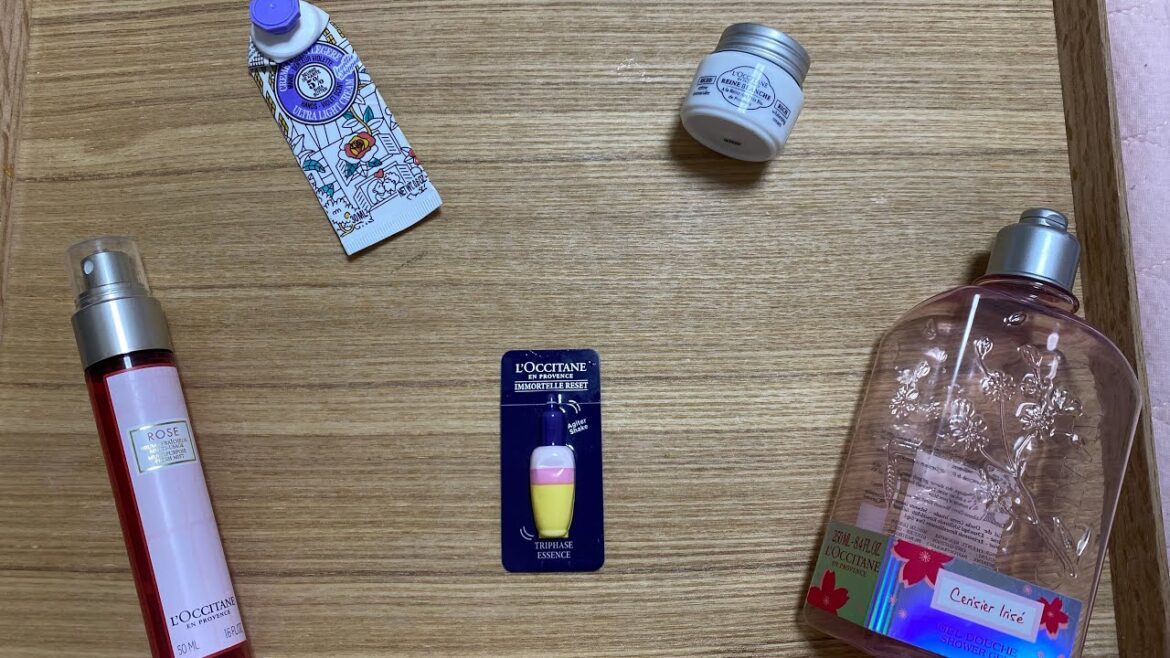 LOCCITAN使い切りアイテム　4