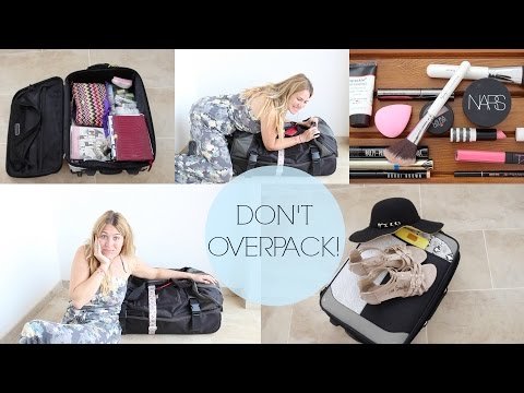WHAT'S IN MY TRAVEL BAGS: How To Not Overpack! WHAT'S IN MY TRAVEL BAGS: How To Not Overpack!