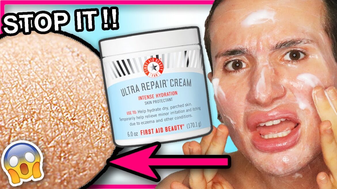 I tried First Aid Beauty Ultra Repair Cream Moisturizer for ONE WEEK! (best cream for winter?!)