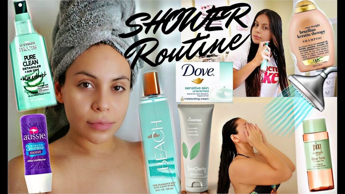 SHOWER ROUTINE: FEMININE HYGIENE, HAIR CARE, SKINCARE + MORE! | JuicyJas