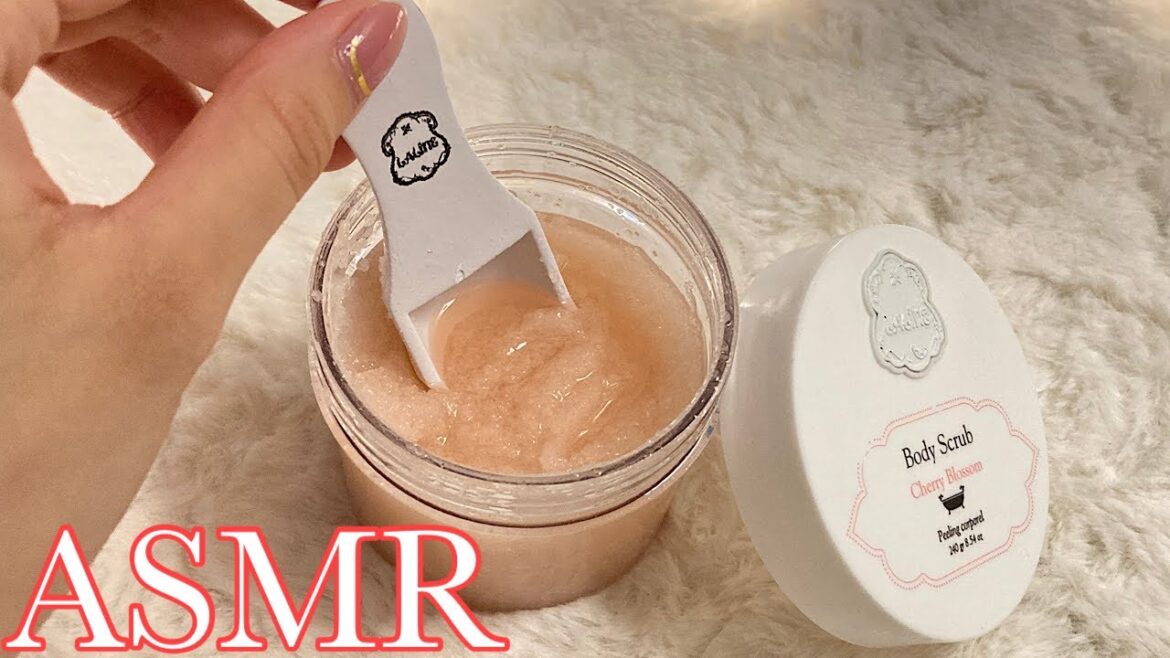 【ASMR】LALINEスクラブのシャリシャリ音 Scrub Sound 🛁 （No talking）