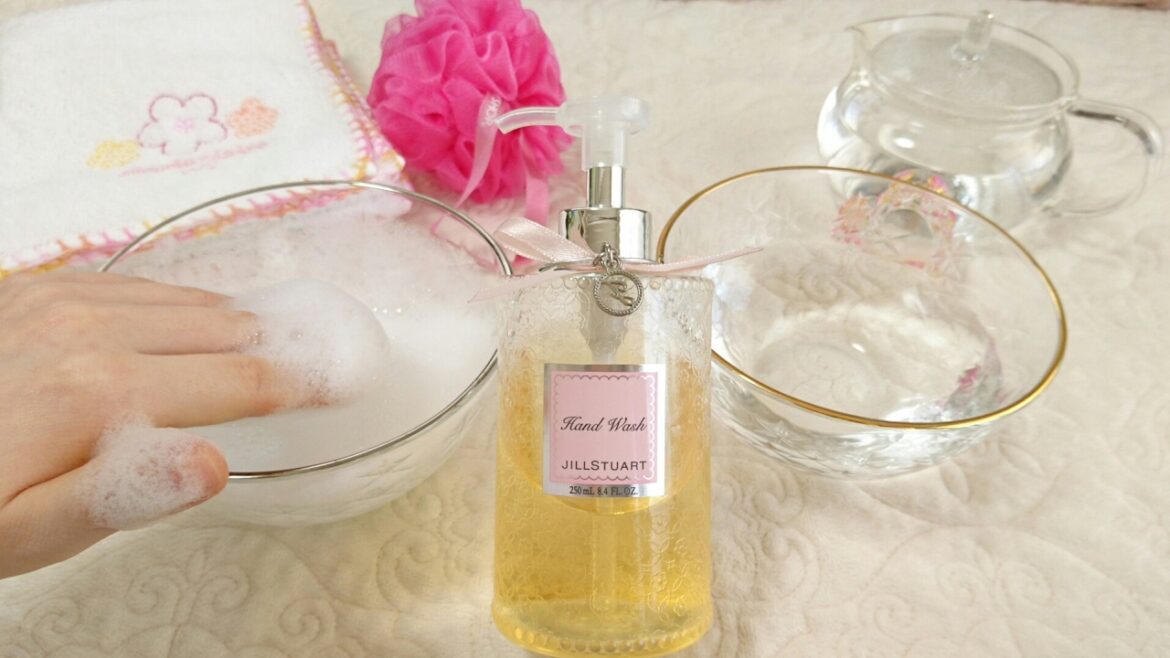 ASMR ささやき声 soap JILLSTUART handwash ジルスチュアート ハンドソープ