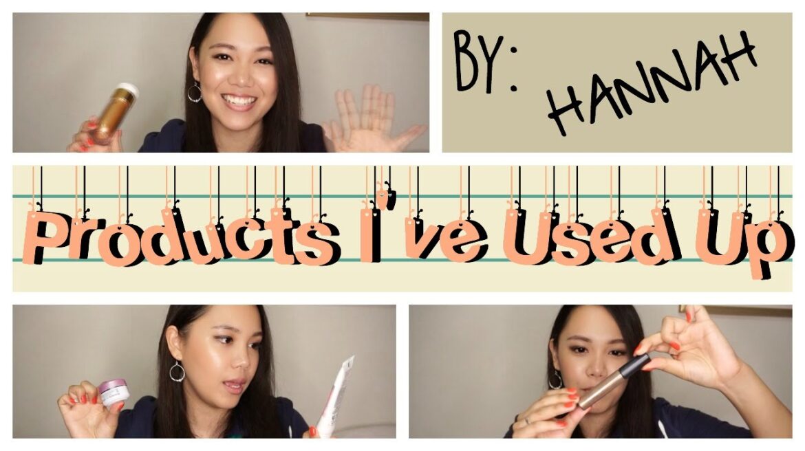 Products I've Used Up | 使い切りのコスメ紹介 Products I've Used Up | 使い切りのコスメ紹介