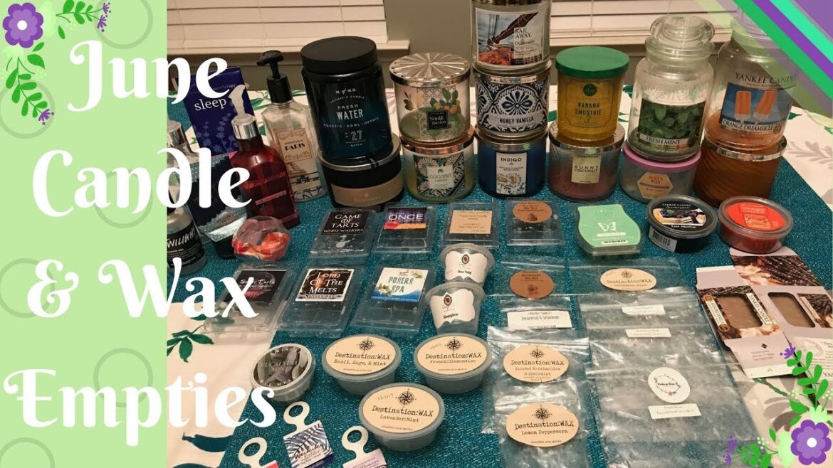 Candle & Wax Empties|June 2017|Bath and Body Works, Yankee, Destination WAX, Super Tarts , VCS Candle & Wax Empties|June 2017|Bath and Body Works, Yankee, Destination WAX, Super Tarts , VCS